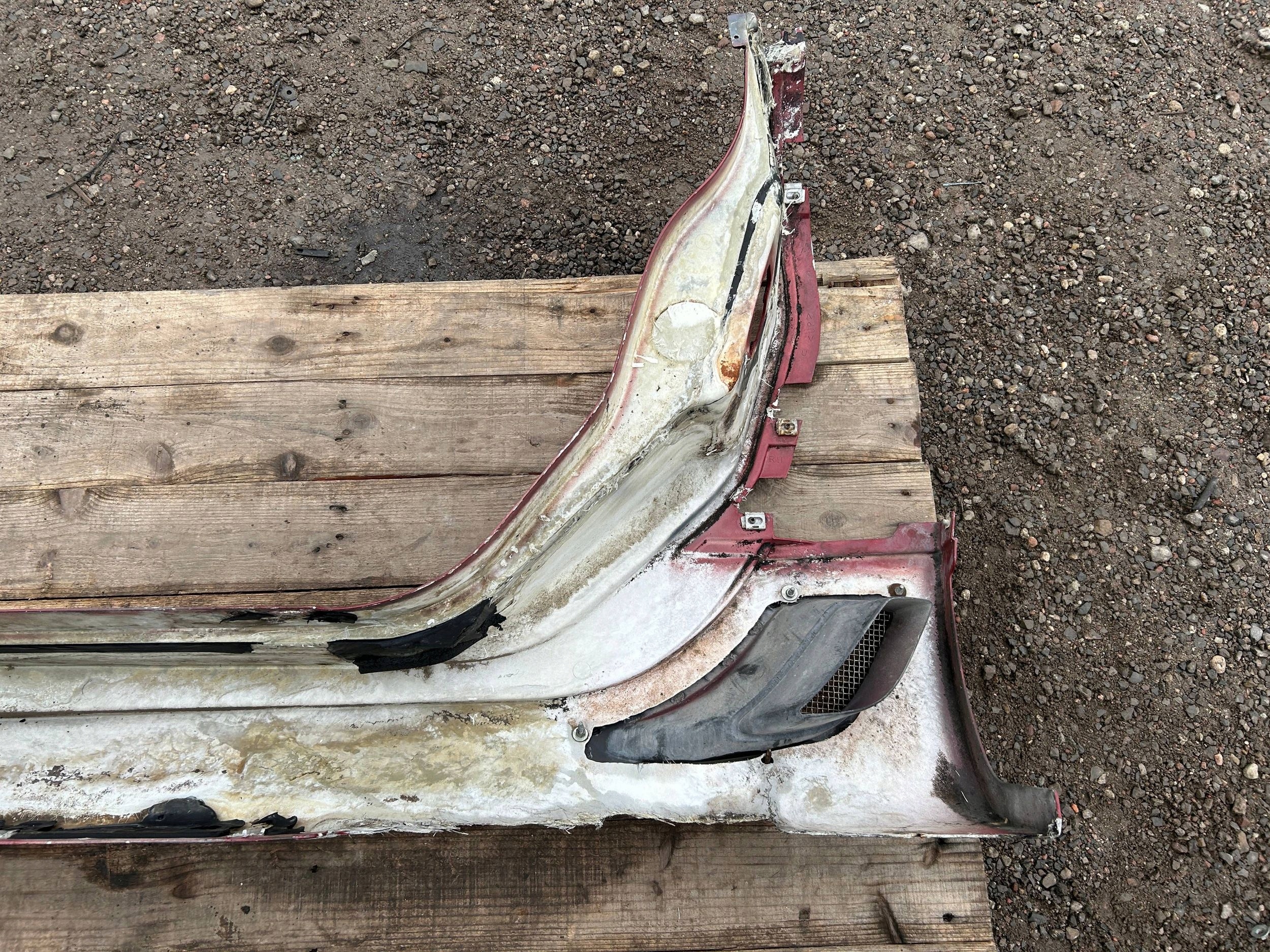 moulding threshold threshold boczny right Chevrolet Corvette C5 Z06 1997-2004