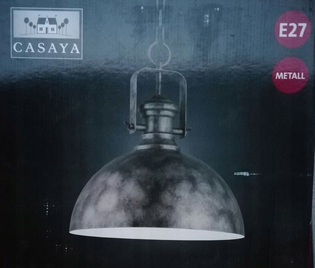 Elegantní stropní svítidlo E27 v černé barvě