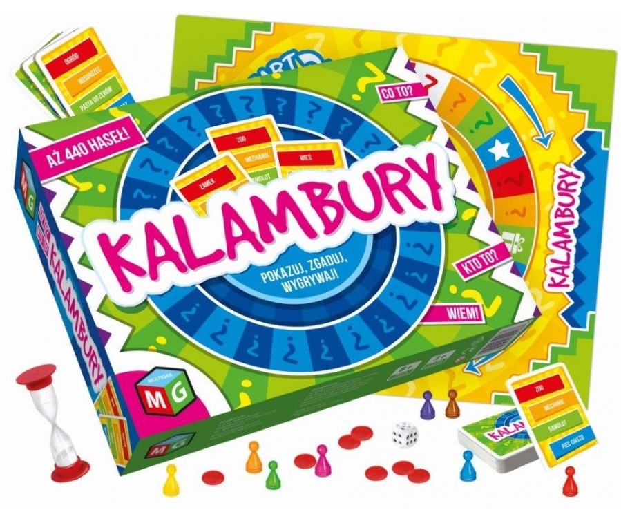 

Gra Towarzyska Kalambury Pokazuj Zgaduj Wygrywaj!