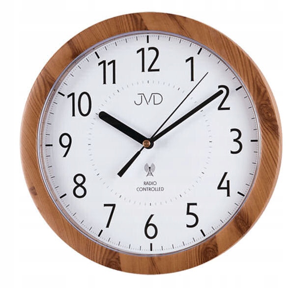 

Czytelny Zegar Ścienny Jvd RH612.8 DCF77 25 cm
