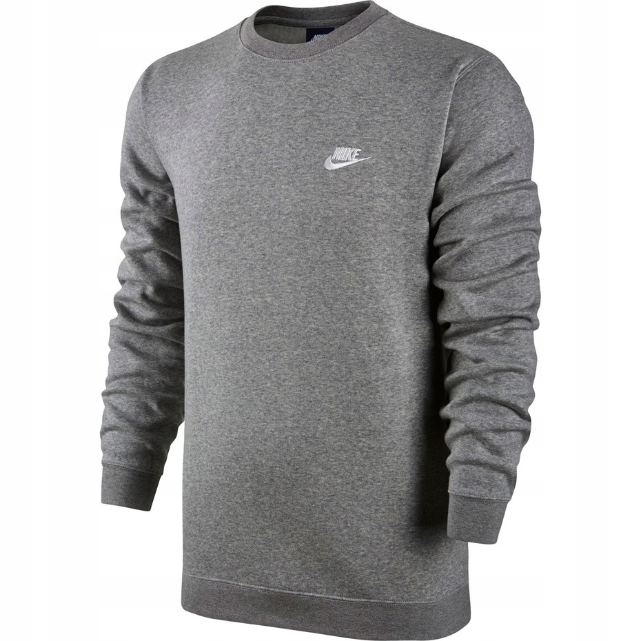 Pánská mikina Nike M Nsw Club Crew šedá 804340 063