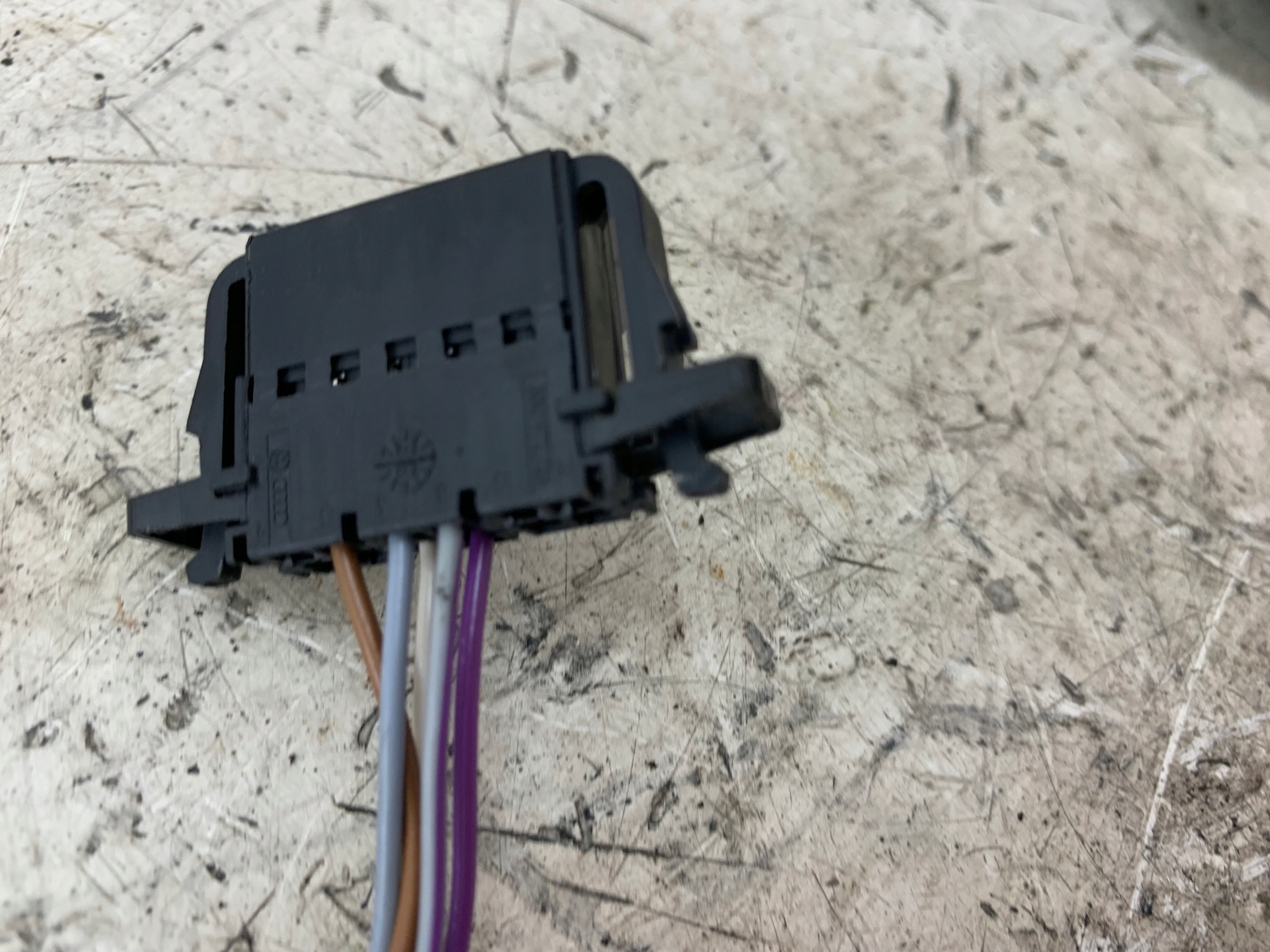 VW PASSAT B5 mirror right 5 PIN LC9Z
