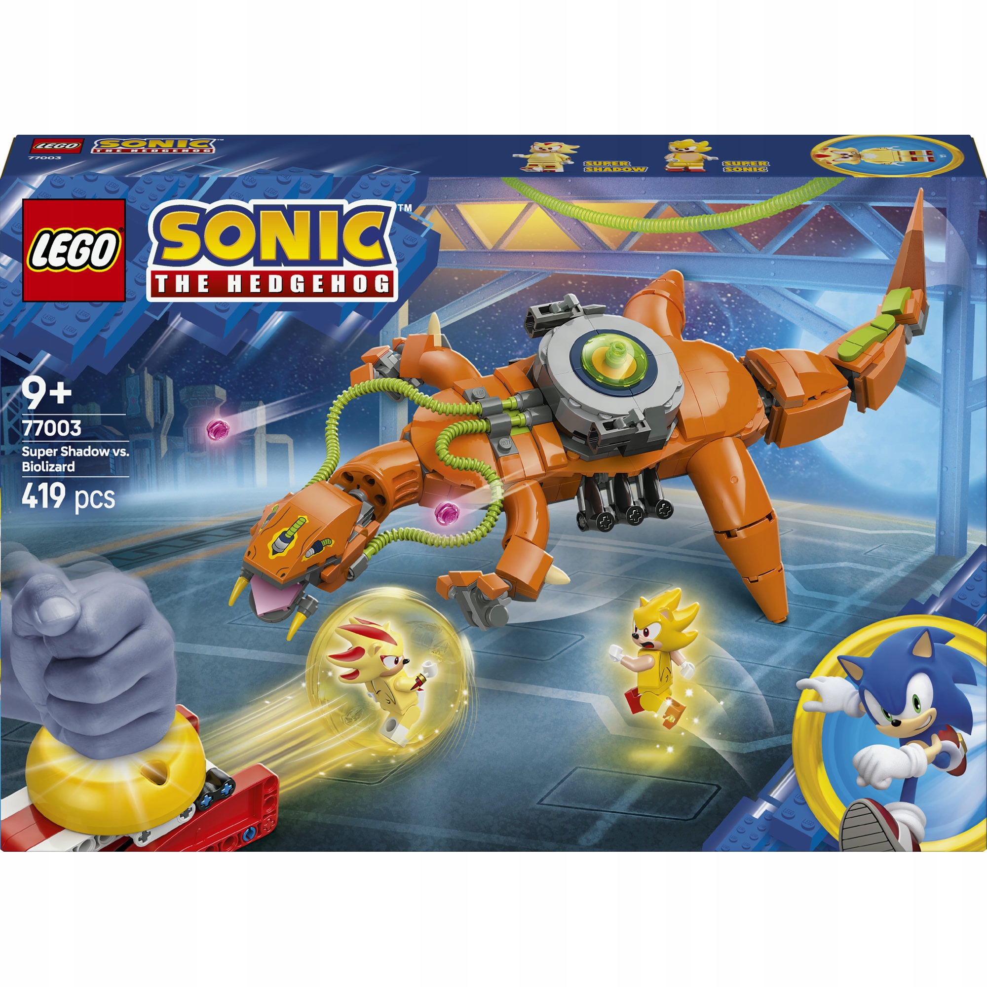 Lego Sonic the Hedgehog 77003 Shadow kontra Biolizard