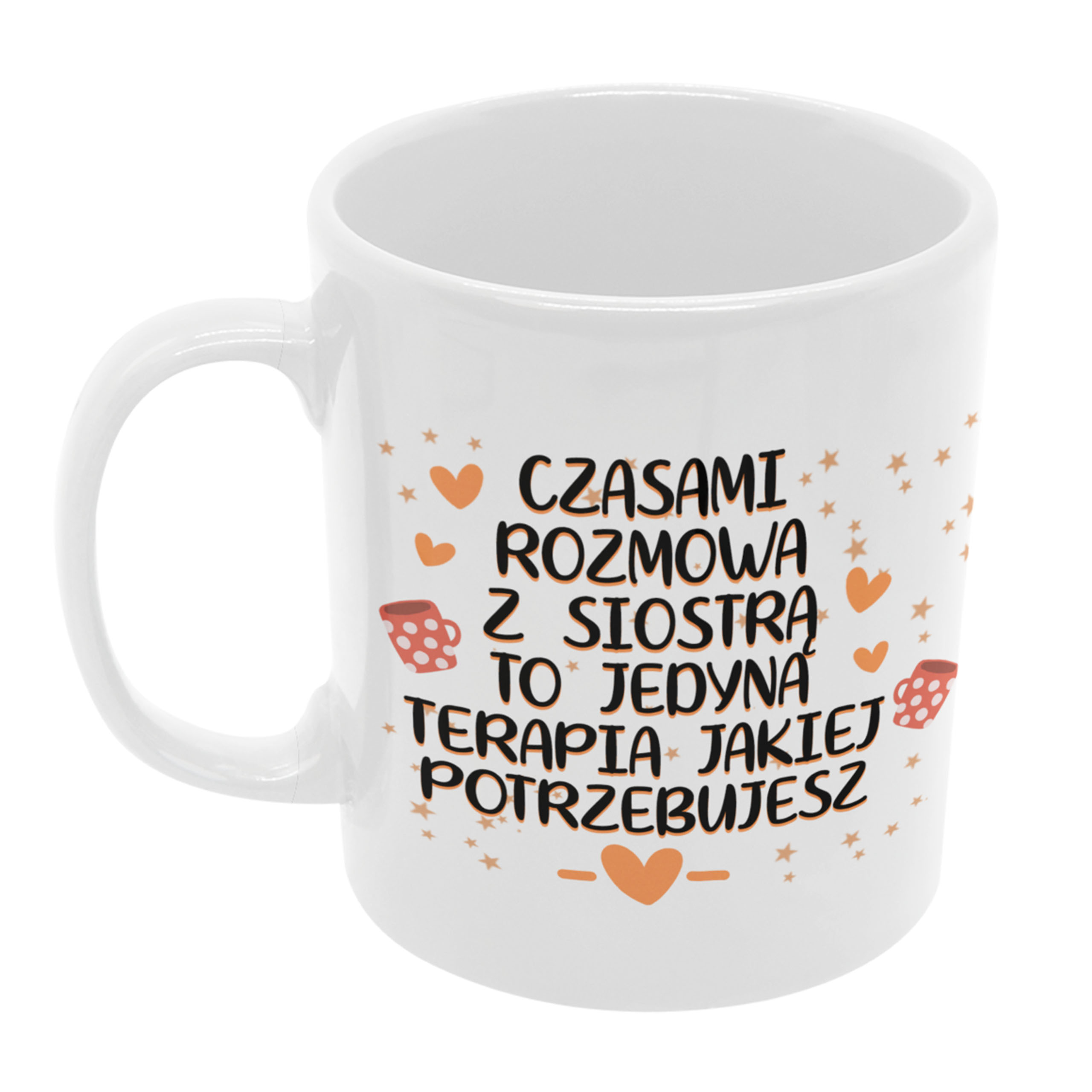 

Kubek Siostry siostra święta urodziny kawy