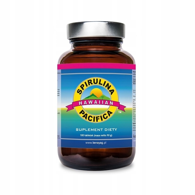 

Spirulina Pacifica hawajska 500 mg 180 tabl Kenay