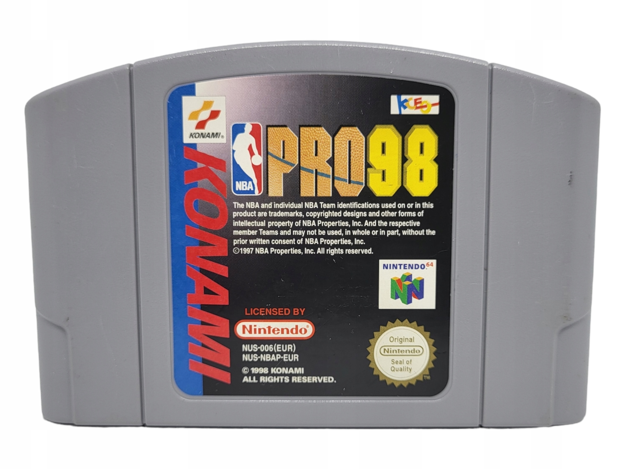 NBA Pro 98 Nintendo 64