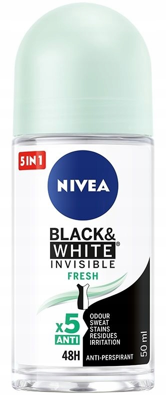 

Nivea Black&white Fresh Antyperspirant W Kulce