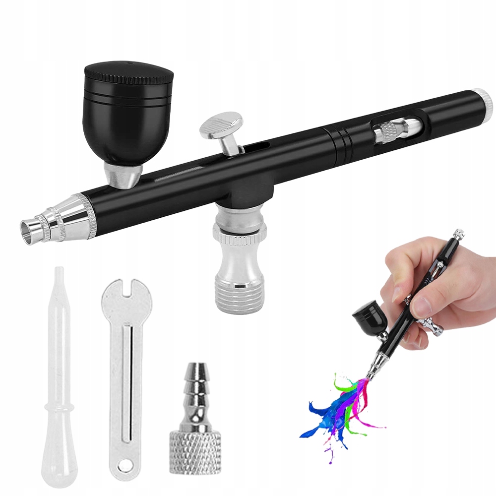Airbrush Malířská Lakovací Pistole Profesionální Modelářská Tryska 0,3MM