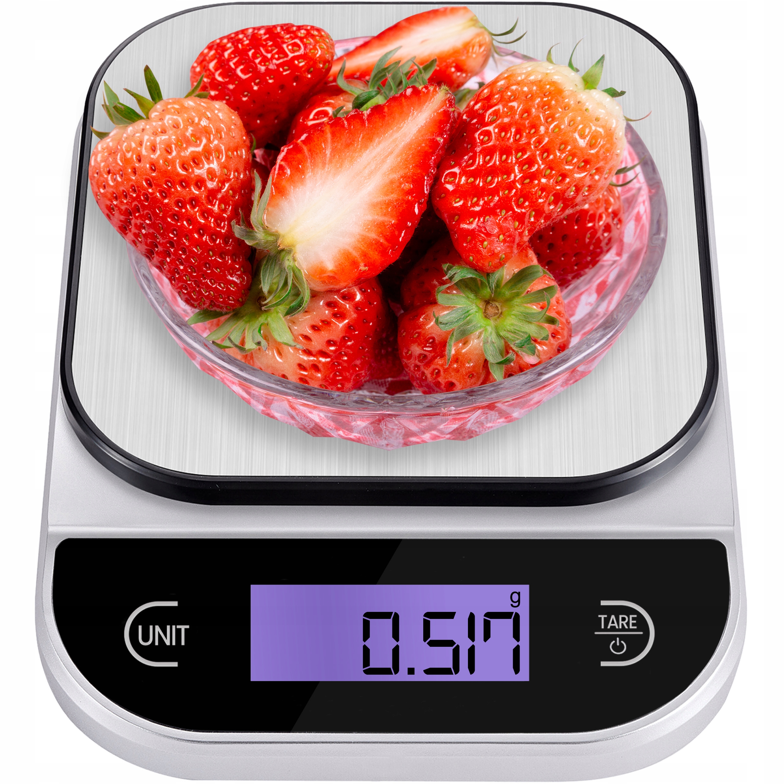 Waga Kuchenna 1G 5KG Dotykowe Przyciski Elektroniczna Timer Termometr