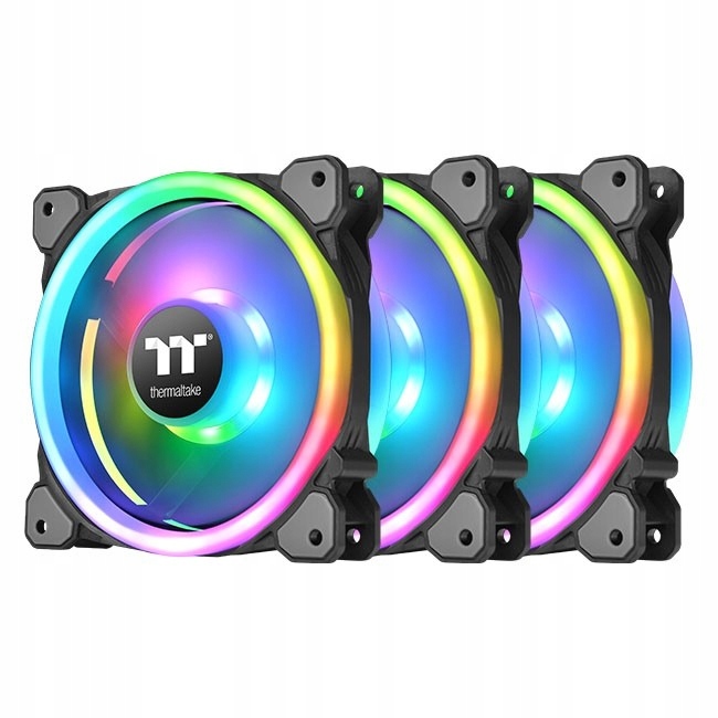 Ventilátor Ring Trio 14 Led Rgb Plus Tt Premium (3x140 mm, 500-1400 ot/min)