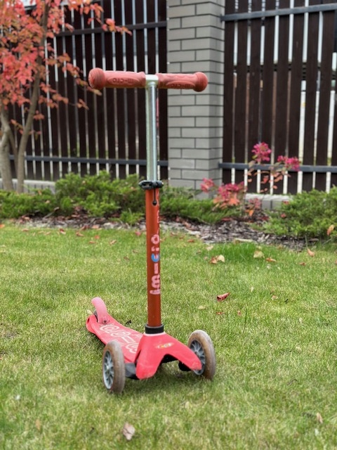 Mini Micro Deluxe, hulajnoga trójkołowa, Pink