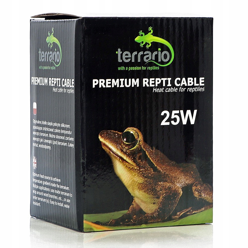 Levně Terrario Premium Repti Cable 25W topný kabel 6,5m
