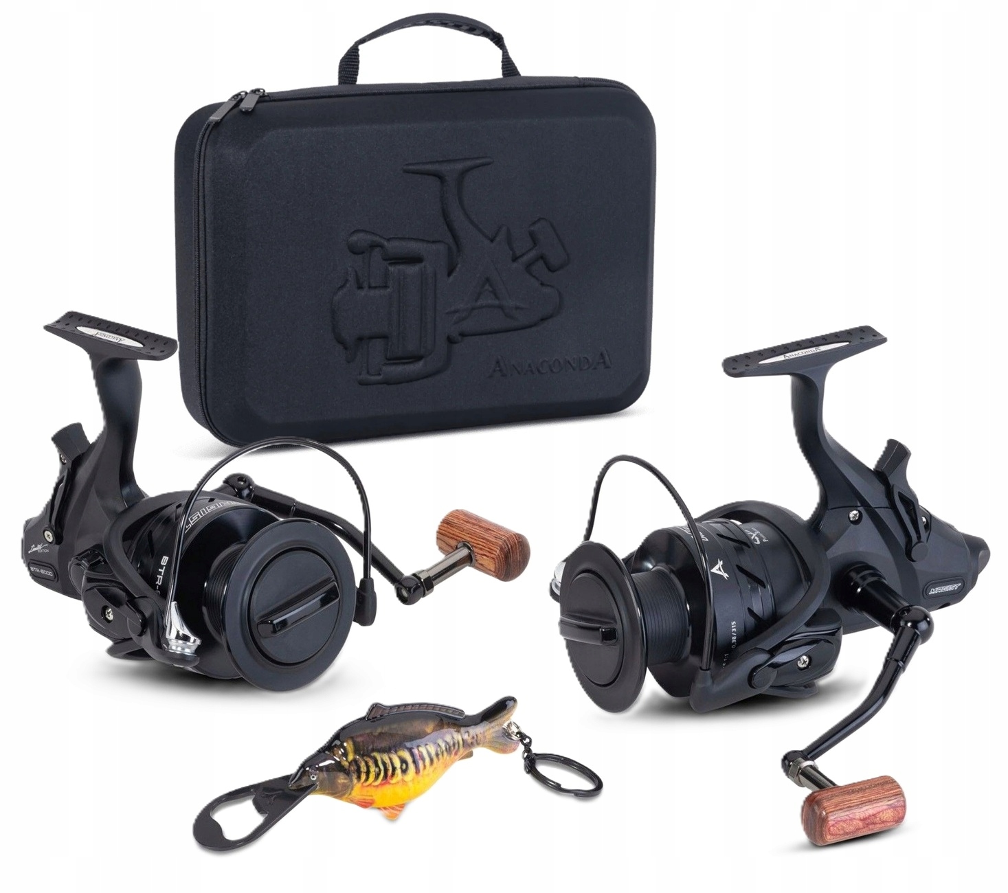 Anaconda Black Box Zestaw 2x Kołowrotek Karpiowy Magist BTR-6000 Box