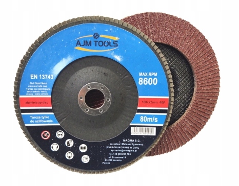 

Tarcza do metalu listkowa 180x22,2mm gr. 40