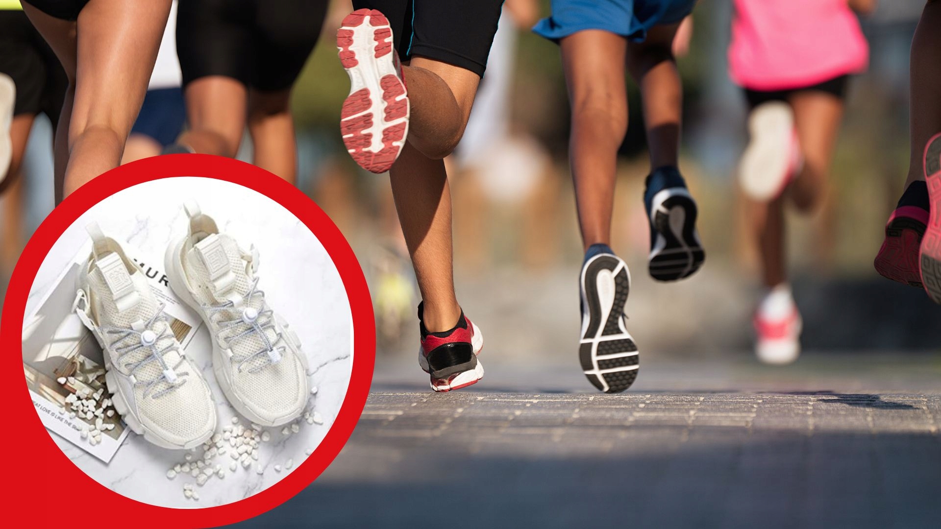 MOCNE SZNUROWADŁA ELASTYCZNE BEZ WIĄZANIA SPORT DO BIEGANIA DLA DZIECI 2SZT Materiał nylon