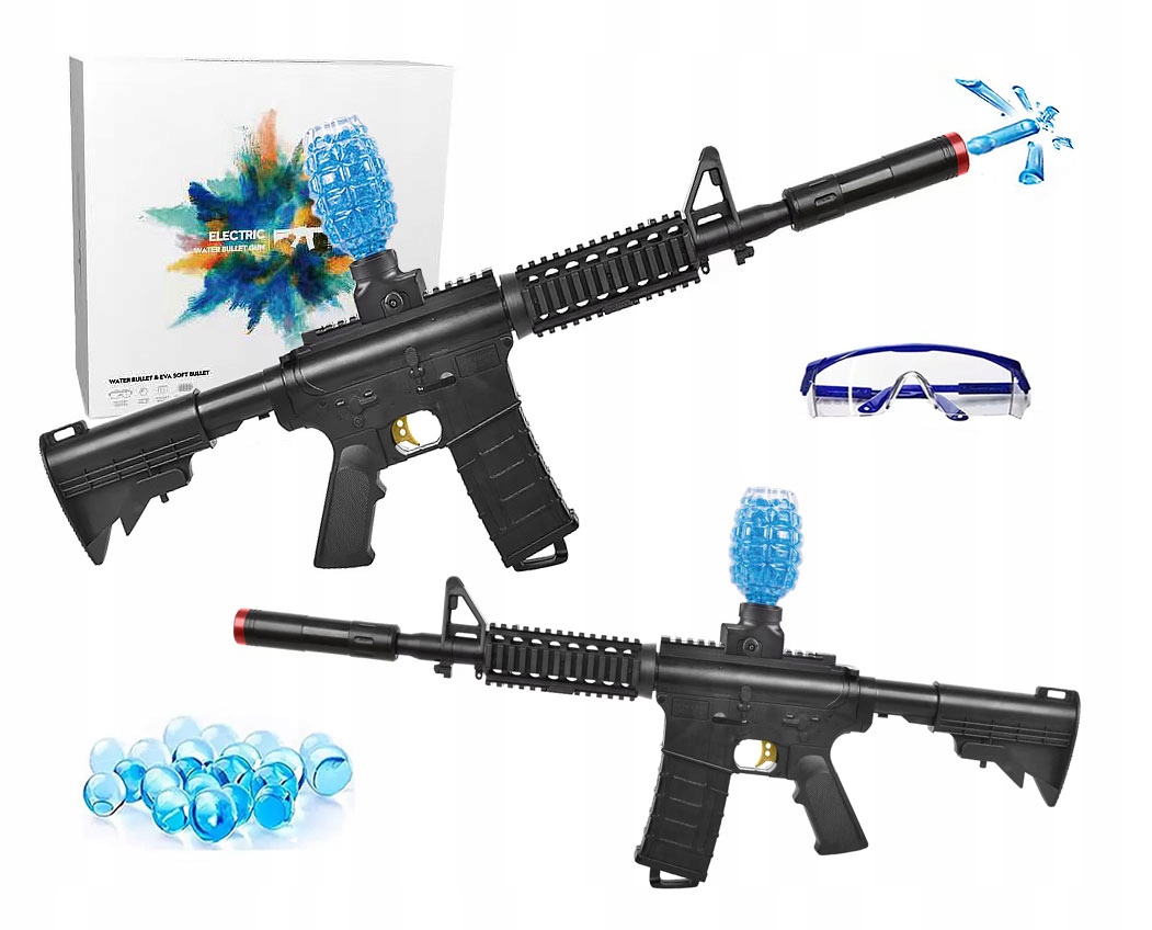 Гвинтівка, пістолет, АВТОМАТИЧНИЙ НАБІР ГЕЛЕВИХ КУЛЬКІВ