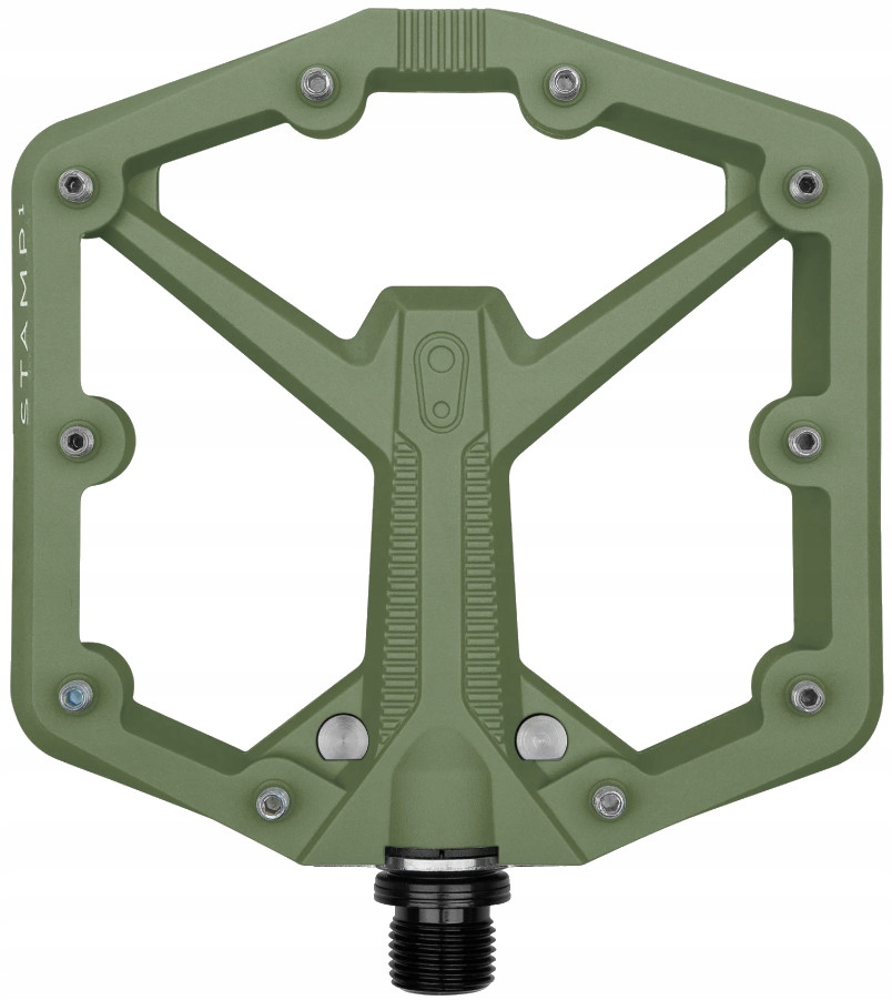 Pedały Platformowe Crank Brothers Stamp 1 gen. 2 Large Green