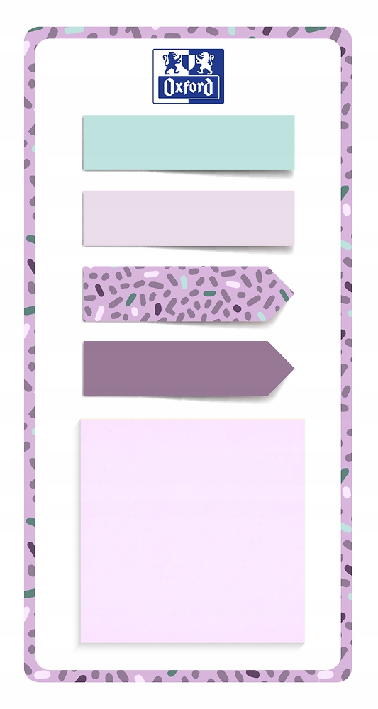 OXFORD KARTECZKI SAMOPRZYLEPNE 125 karteczek