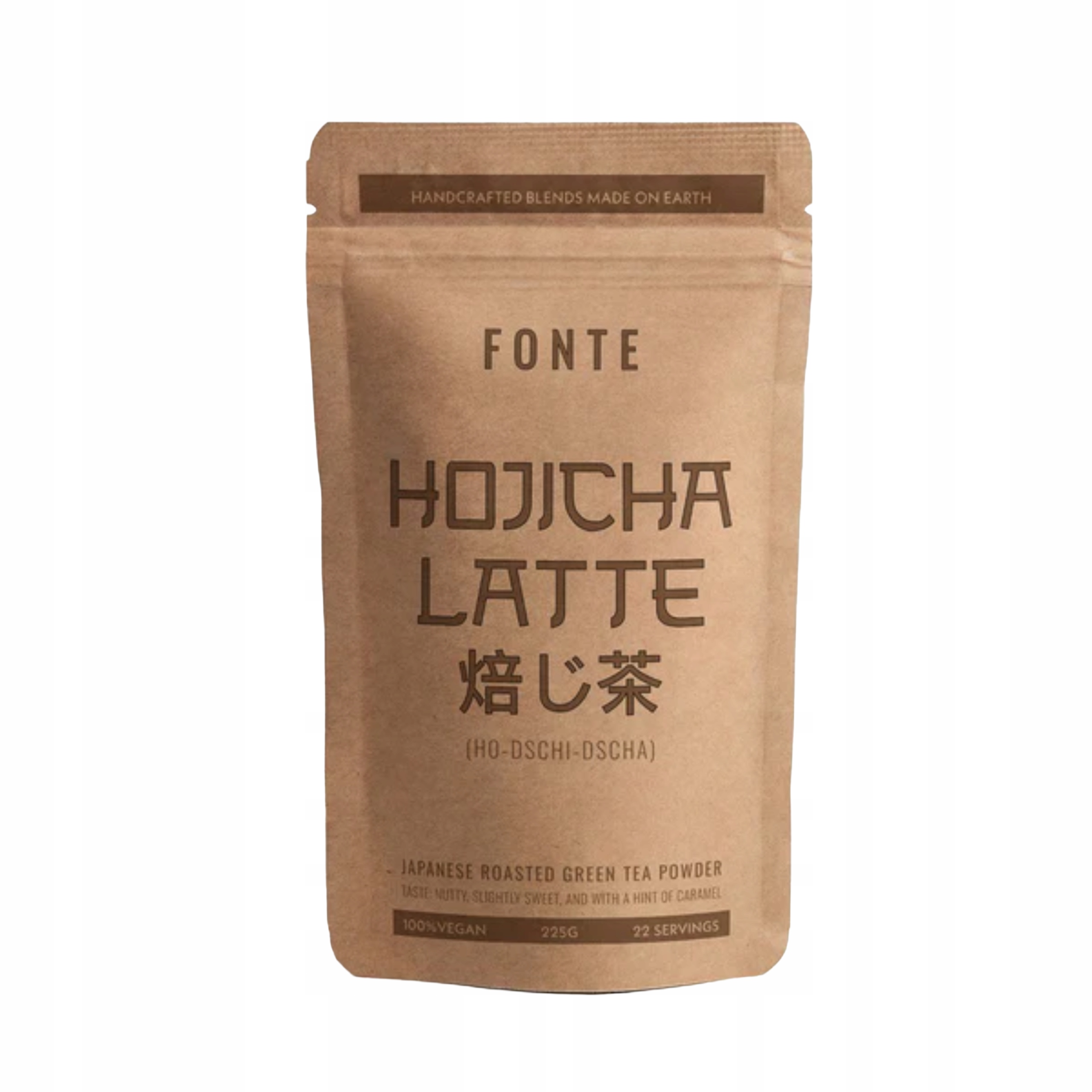Levně Fonte Hojicha Latte – pražený japonský čaj s oříškovou příchutí 225 g