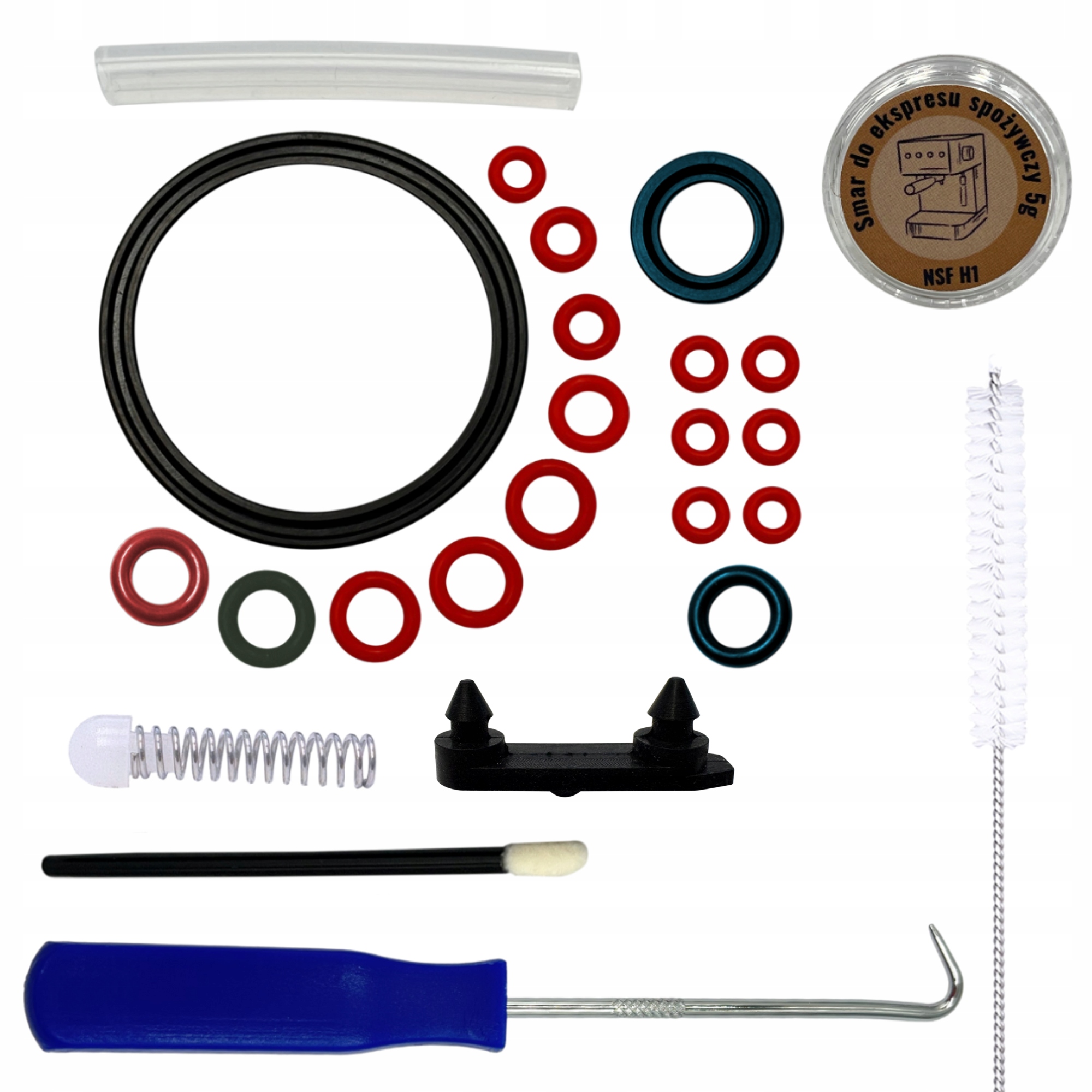 Kompletny zestaw serwisowy do ekspresów Nivona Miele Bosch Siemens Melitta