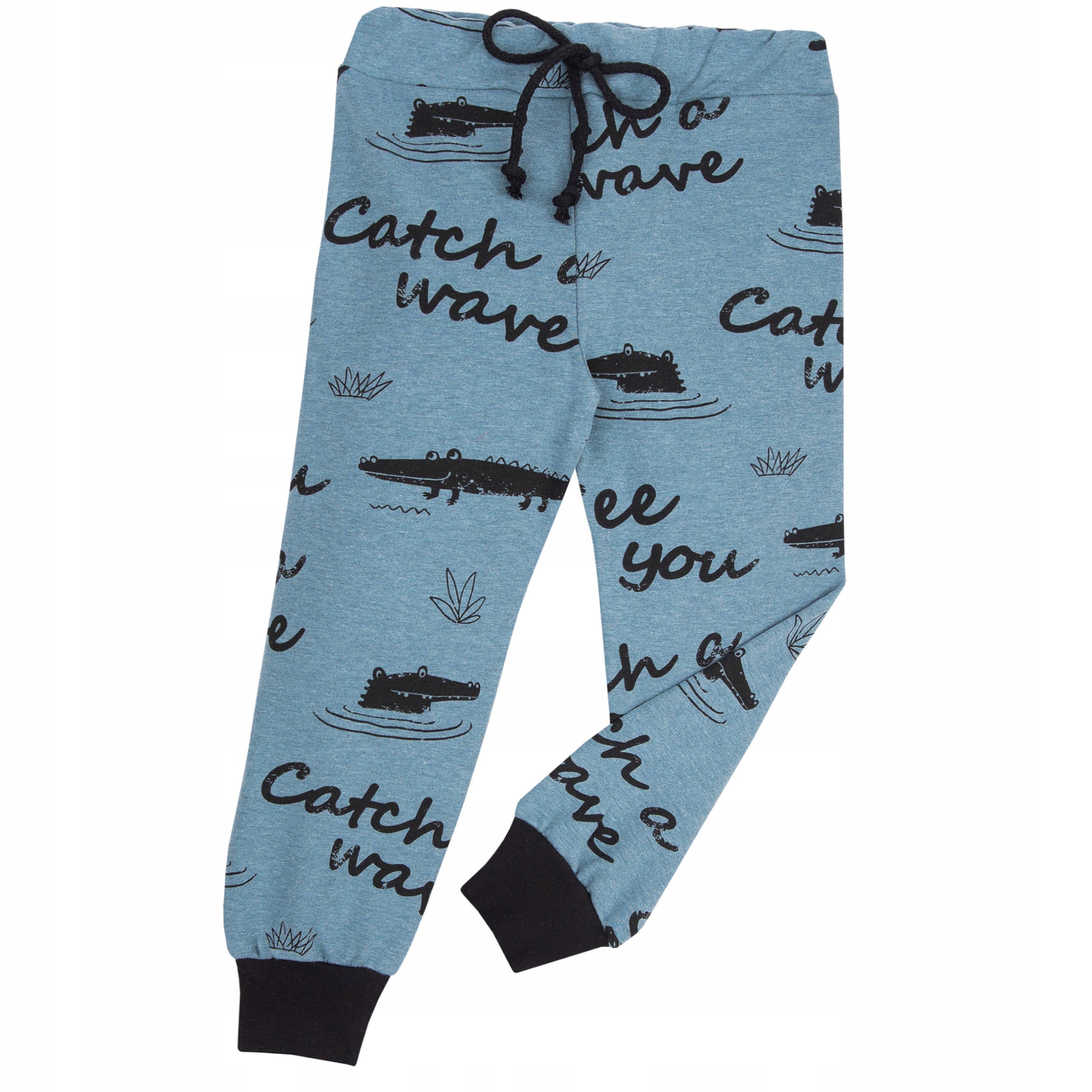 

Spodnie Dresowe krokodyle niebieski melanż 116