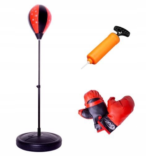 Boxovací pytel s rukavicemi, 75 105 cm