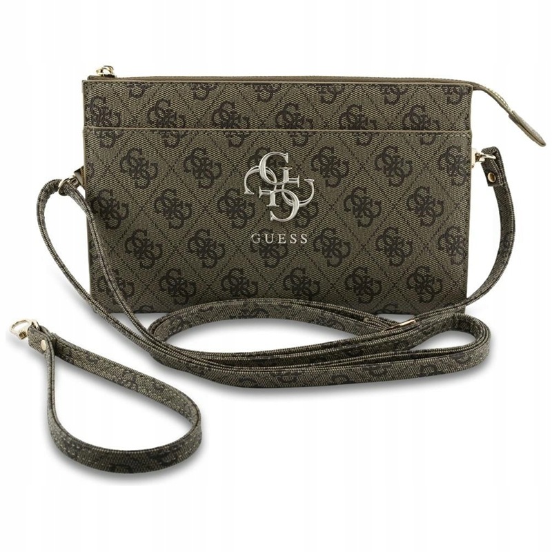 Guess Phone Pouch 4G Big Logo Kabelka psaníčko (hnědá)