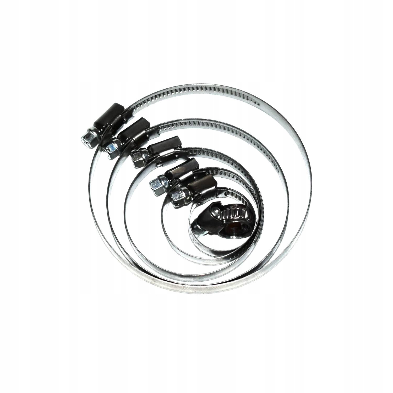 Opaski ślimakowe 20-80mm Stal Ocynkowana Zestaw montażowy Opaski zaciskowe.