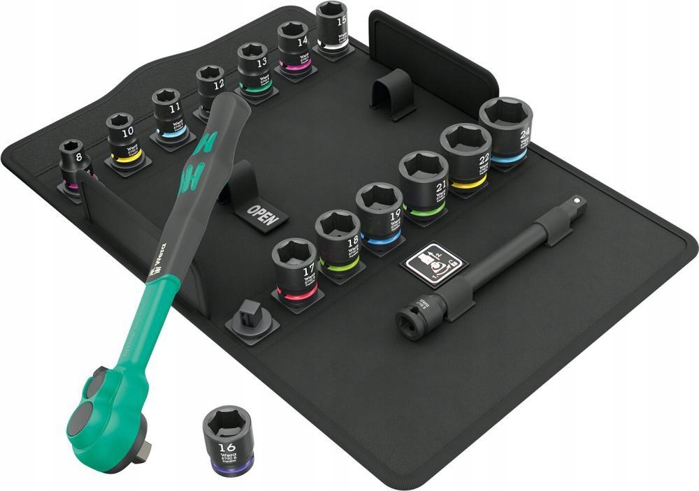 Sada Wera vymeniteľných koncoviek nástrčného kľúča 3/8" Zyklop Comfort