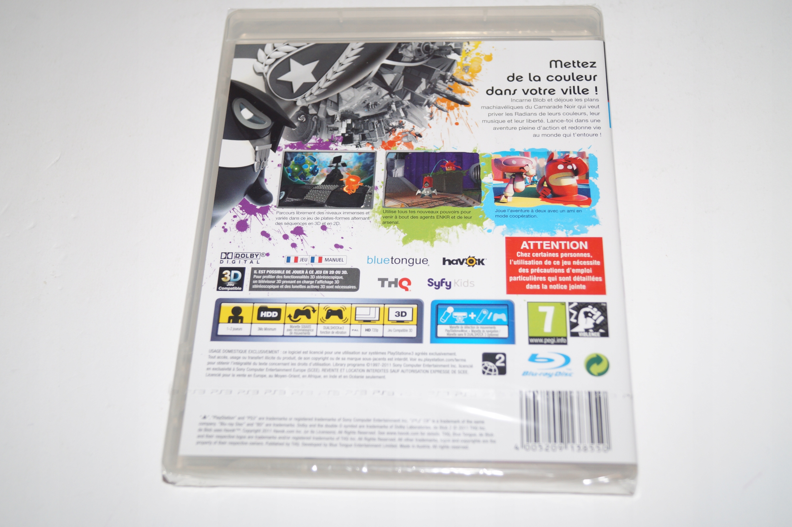 PS3 DE BLOB 2 PS3 NOWA GRA ORYGINALNIE ZAPAKOWANA Producent inny