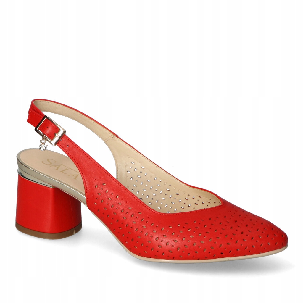 Sandály Sala 9842/2199 Červené lico 39