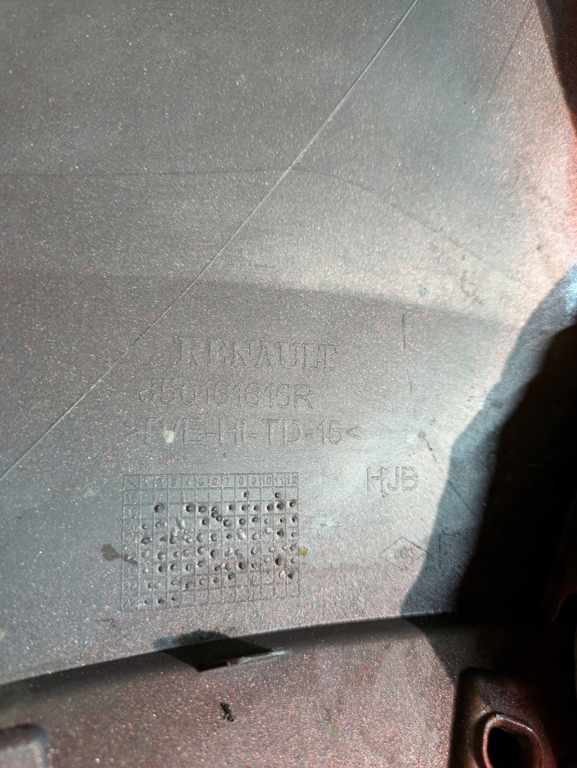 Ecke der Stoßstange rechts heck RENAULT CAPTUR II NR.40