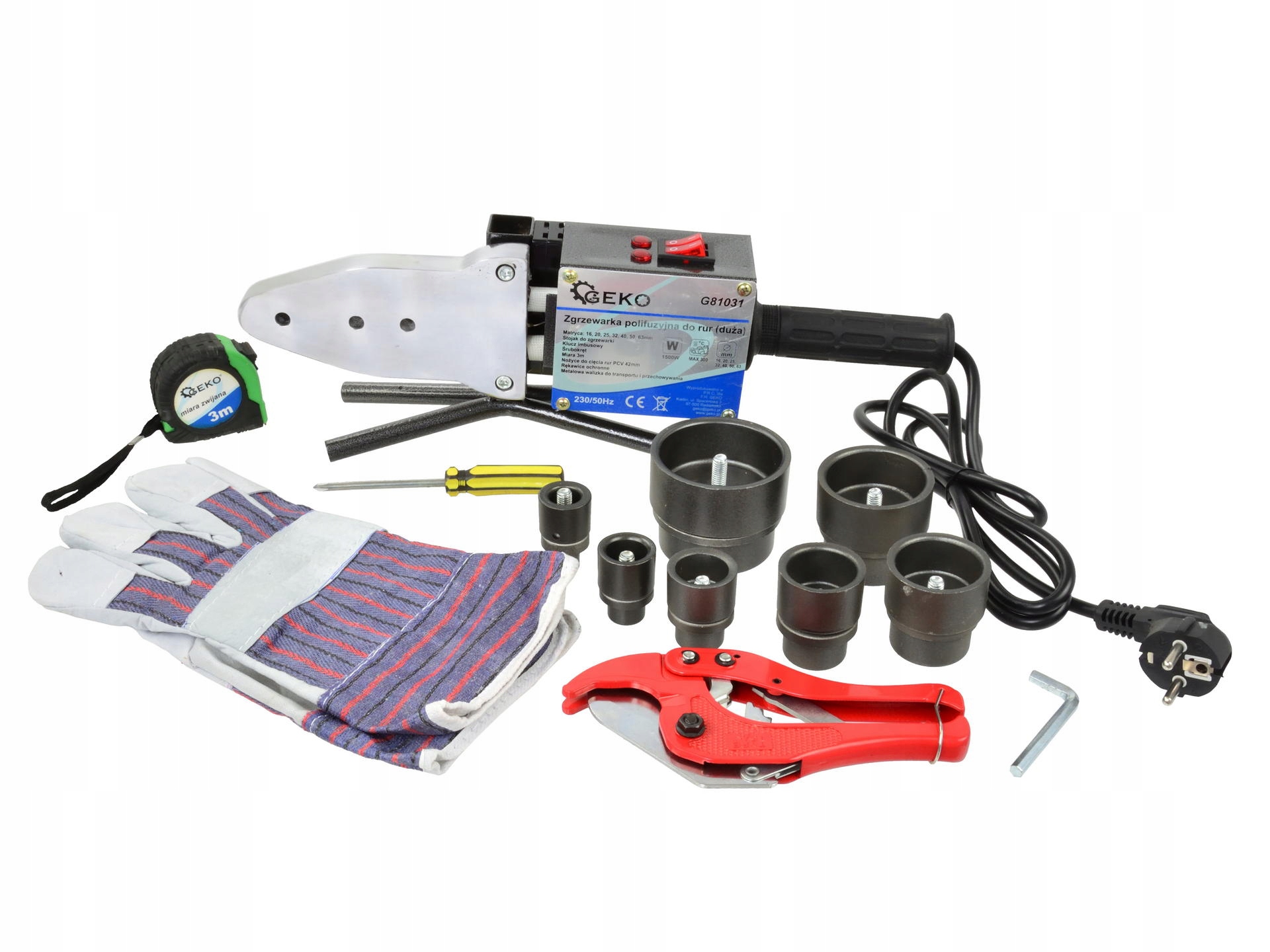 ПОЛИФУЗИОННЫЙ СВАРОЧНЫЙ АППАРАТ ДЛЯ ТРУБ РЕГУЛИРОВКА 16-63 ММ