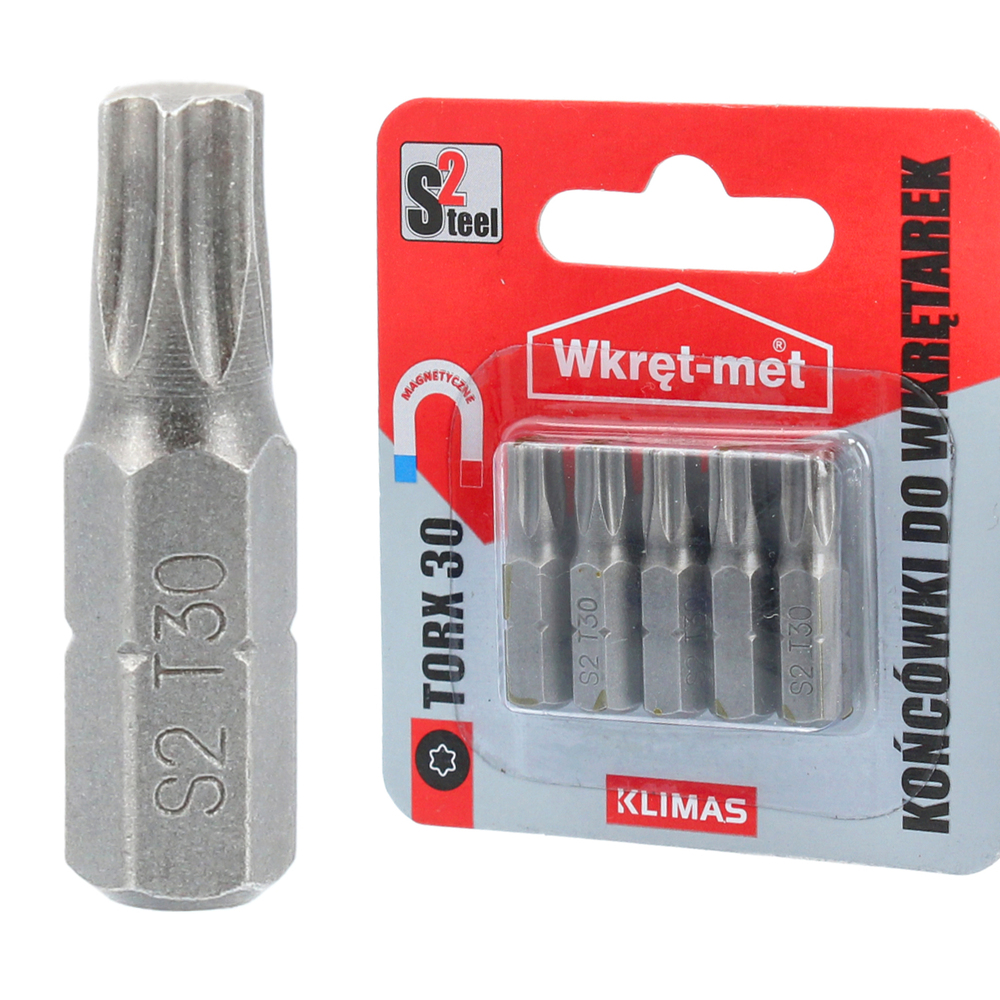 

Bity wkrętarki bit Torx TX30 końcówki śrub Zestaw