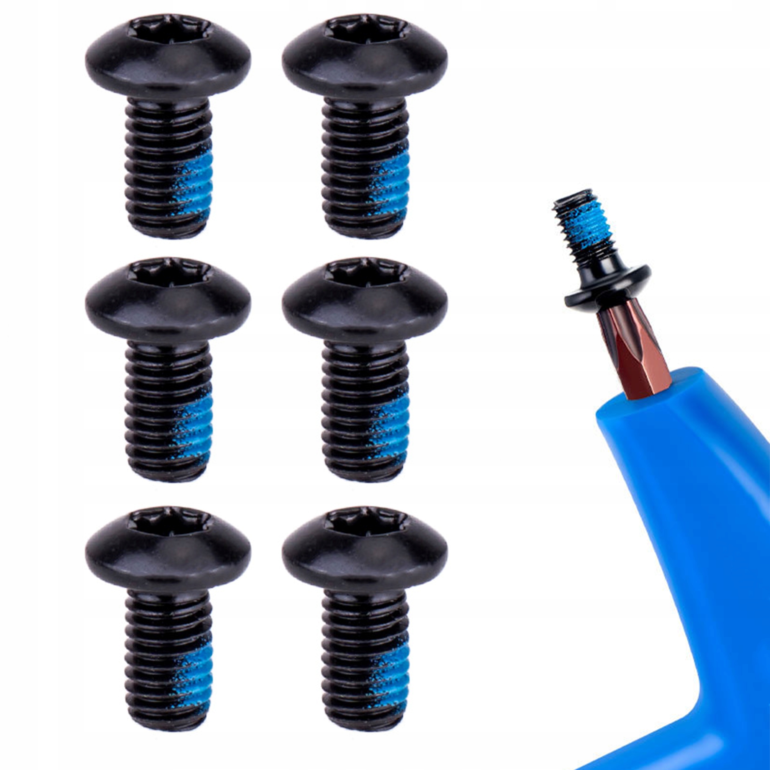 Śrubki do tarcz hamulcowych 5*10 mm 6 szt komplet