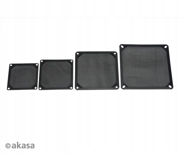 AKASA filtr przeciwkurzowy do wentylatorów 14cm GRM140-AL01-BK