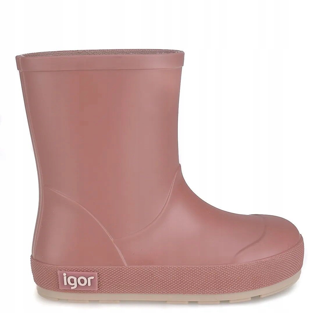 KALOSZE DZIECĘCE BAREFOOT IGOR Yogi Dusty Pink R29 Rozmiar 29