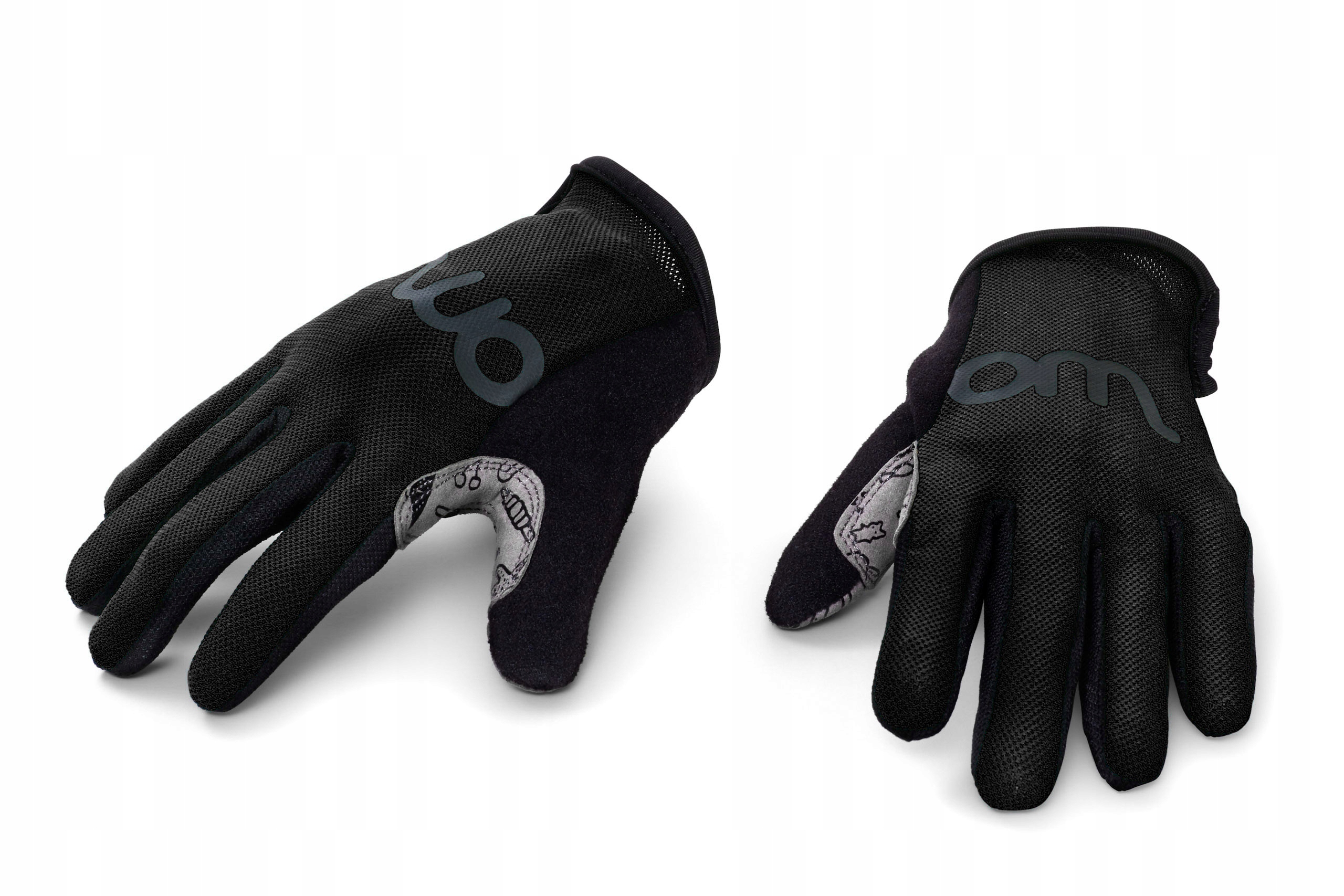 Rękawiczki rowerowe Woom Tens Czarny roz.5