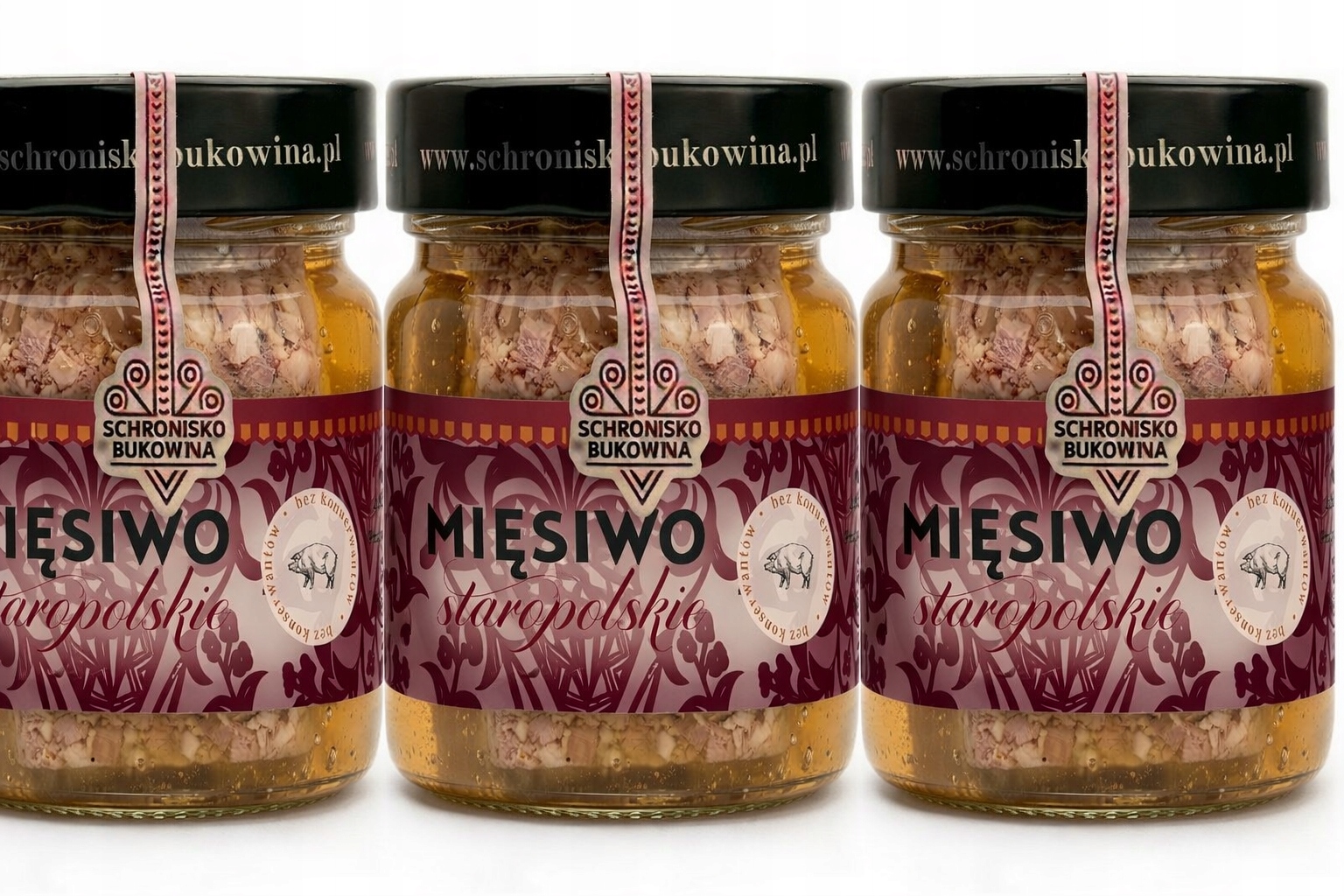 Maso s vepřovým želé, dlouhá data, lahodné, aromatické