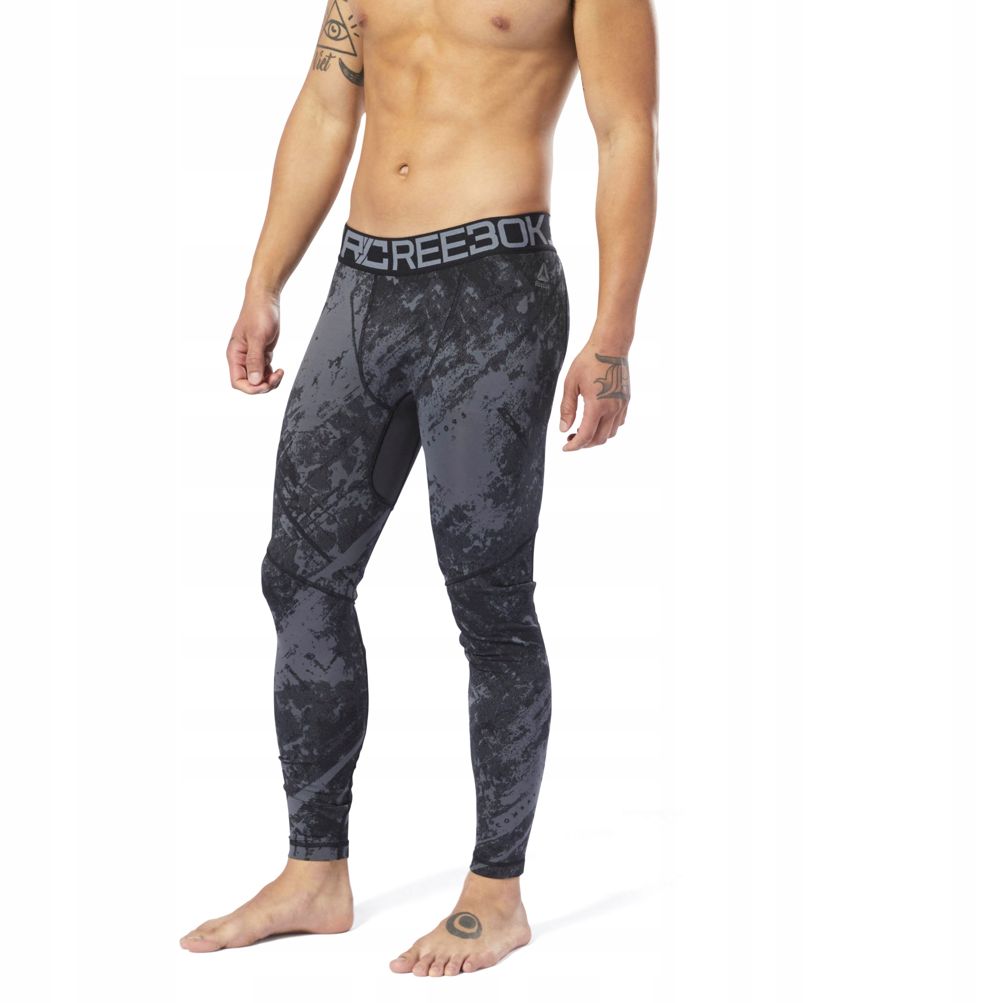 Legginsy Reebok Combat Jacquard Tight DU4975