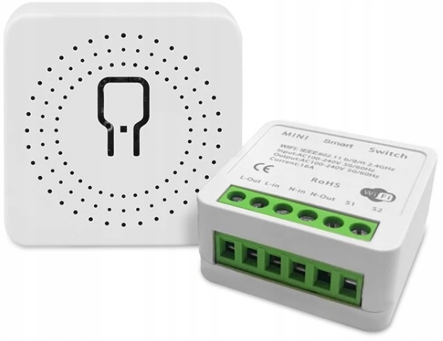 Przełącznik Tuya Smart Switch moduł WiFi 16A, programator czasowy, timer