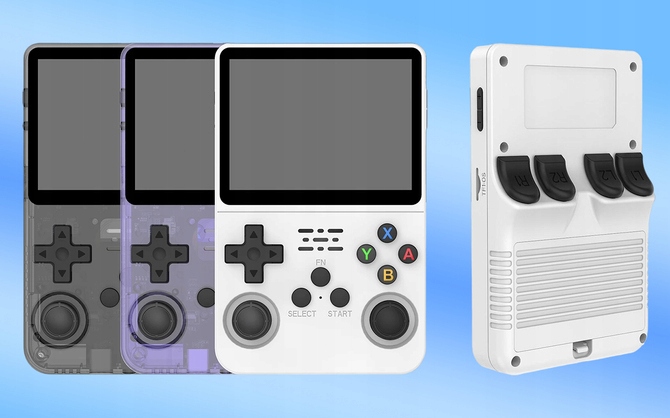 DATA FROG R36S Retro przenośna konsola do gier wideo System Linux 3.5 Cal Model Handheld Game Consoles