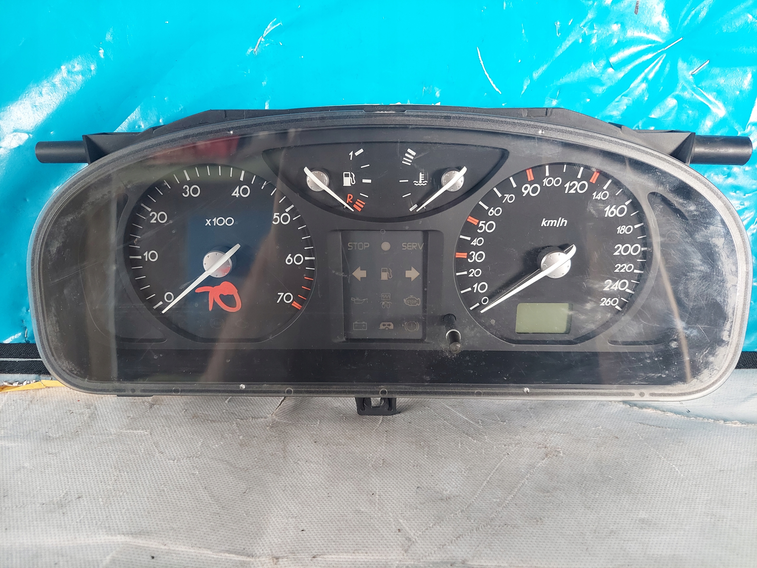 dials clock LAGUNA II 1.8 16V 8200218861