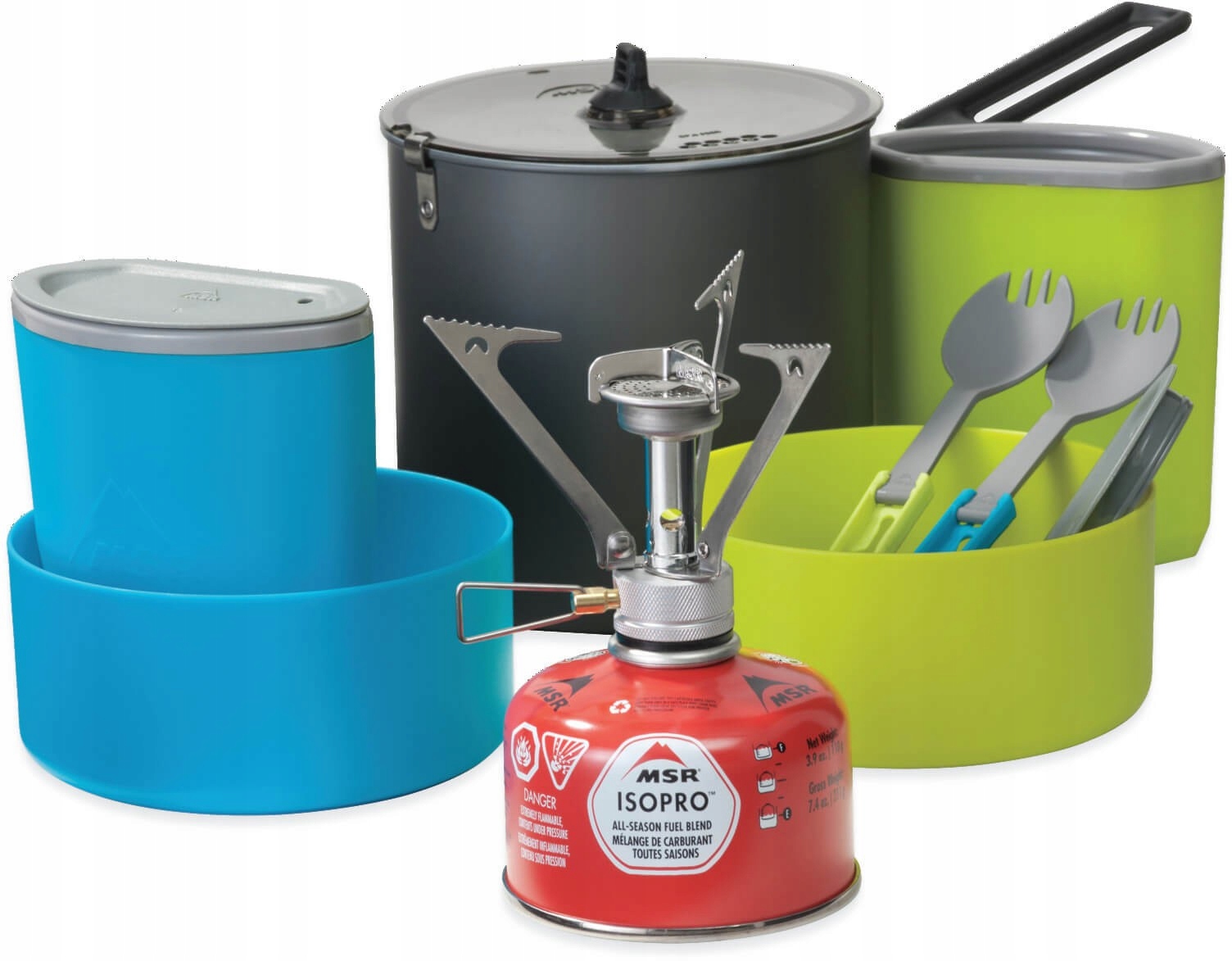 Sada nádobí a sporáku PocketRocket Stove Kit