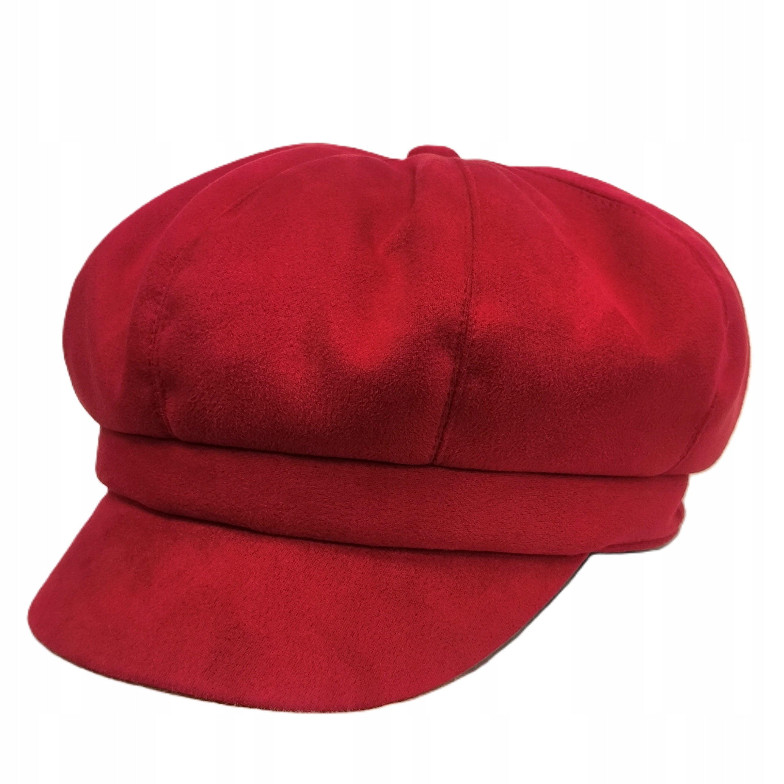 Dámská Kšiltovka podzimní jarní zimní Červená dámská kšiltovka