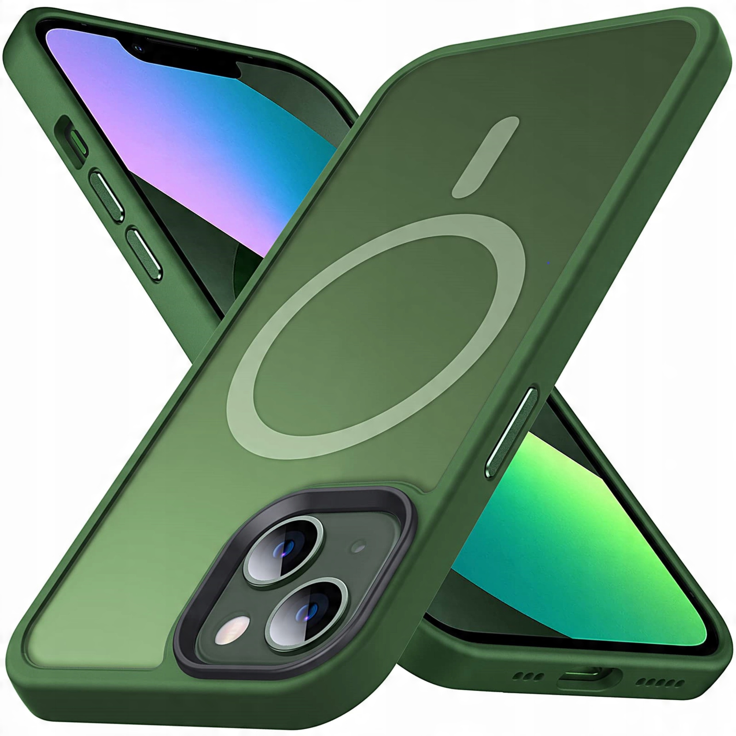 

Etui Obudowa Do Iphone 14 Plus Zielony Magsafe