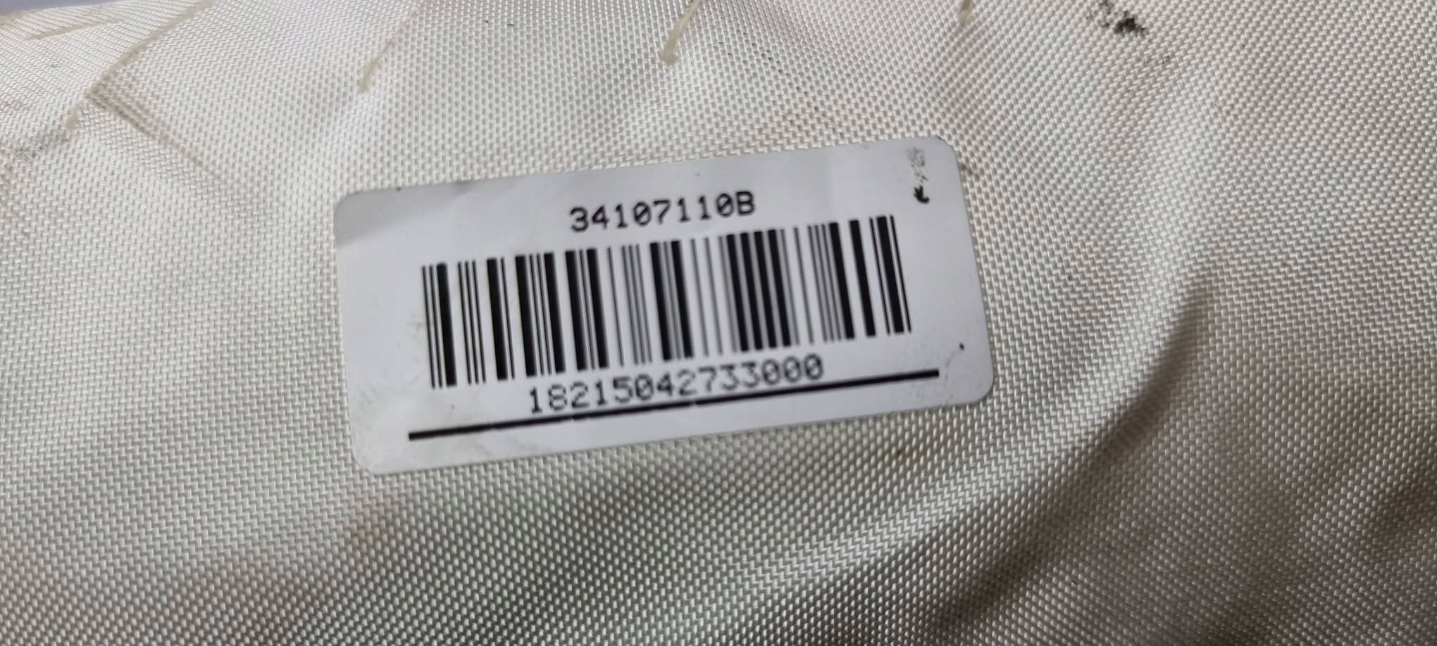 airbag airbag 34107110B RENAULT MASTER III
