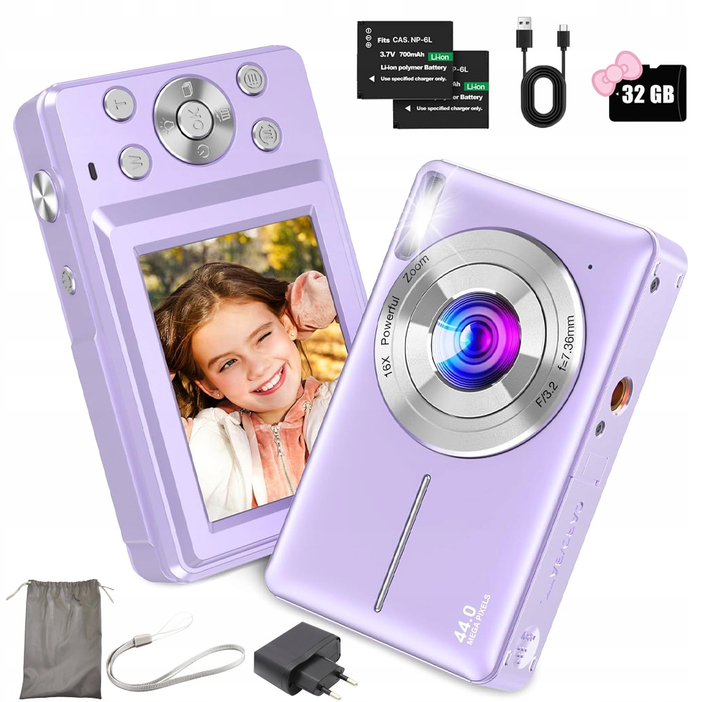 Kompaktní Fotoaparát S Protitřesem A 20 Prémiovými Fotografickými Efekty