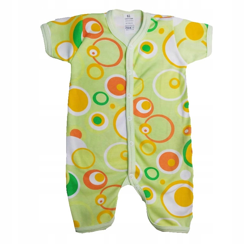 

Rampersy 80 rampers pajac na lato bawełna w koła