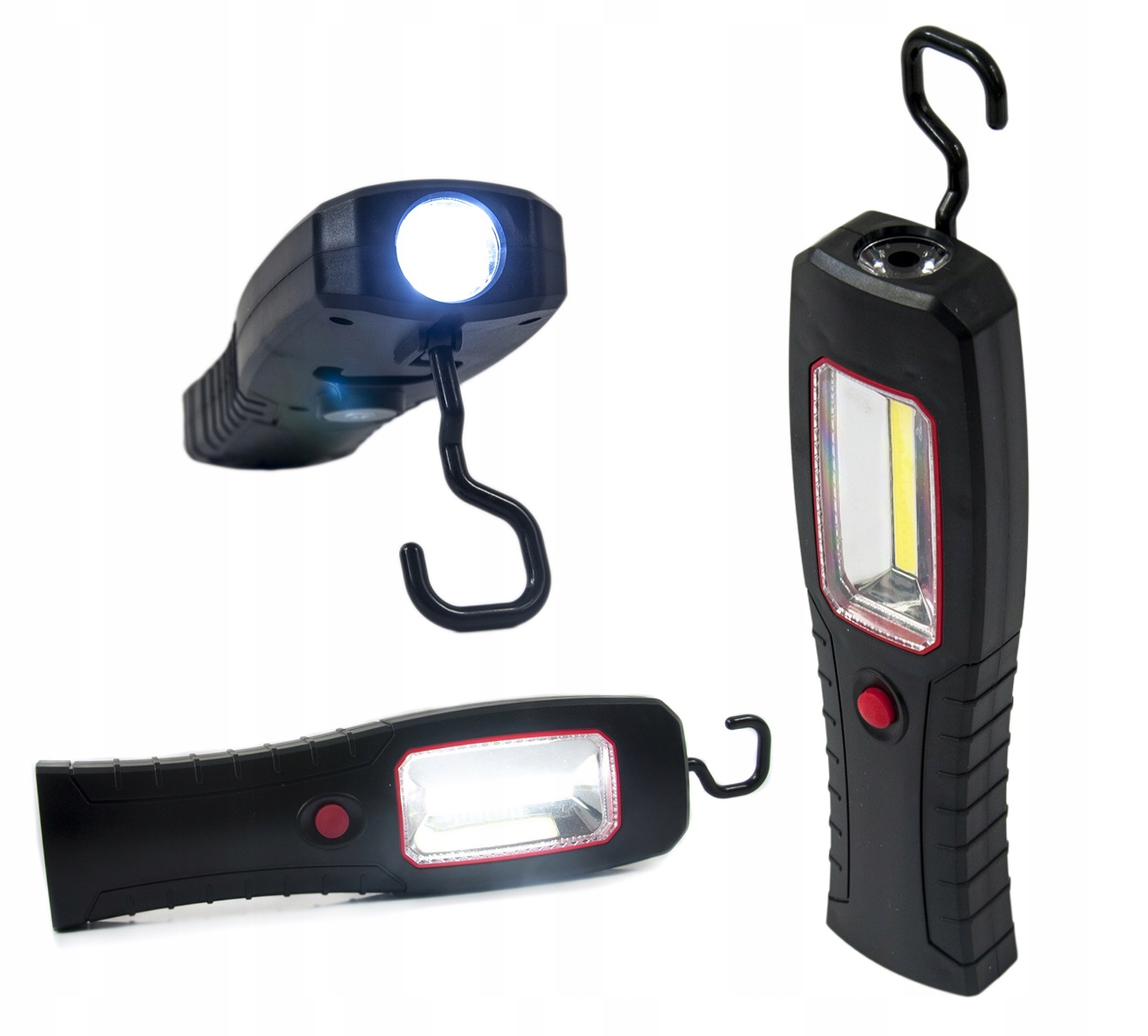 

Lampa Garażowa Led Magnes Hak Latarka Warsztat Dom